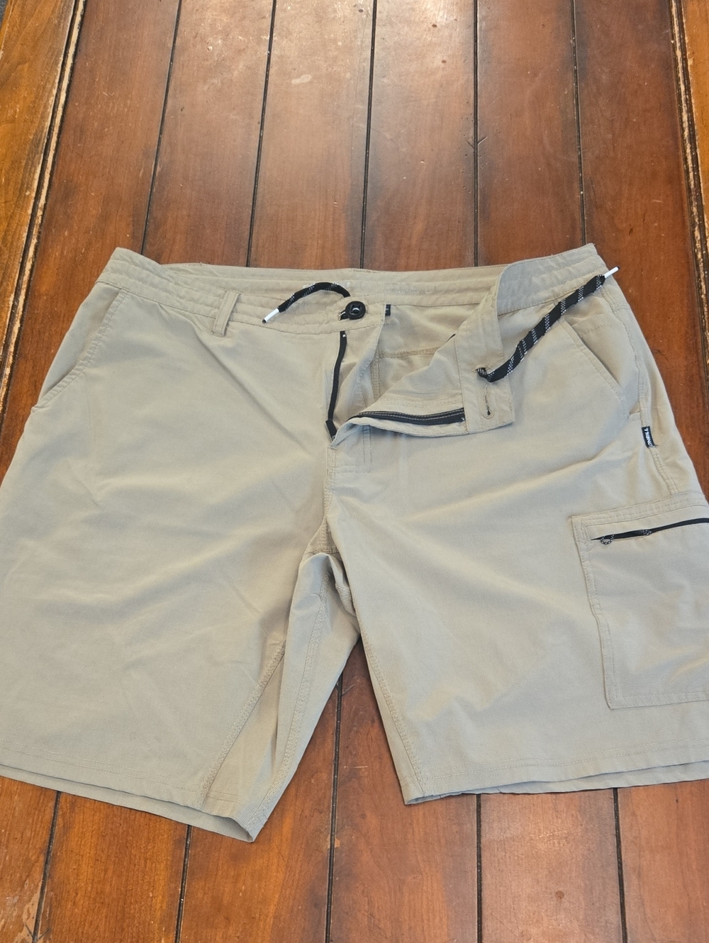 O'Neill Tan Men's Waistband Boardshorts Detail